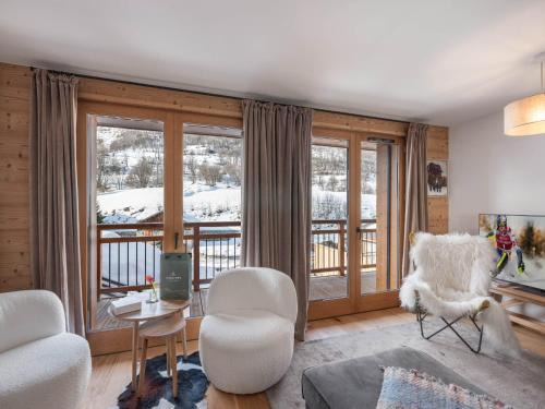 Le Bettaix Apartment | Appartement neuf 3 chambres, proche pistes, parking inclus - FR-1-570-58