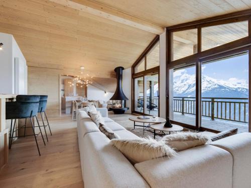 La Rosiere Apartment | Appartement neuf rooftop, Sud, proche pistes, cheminée, wifi - FR-1-690-21