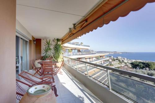 Caucade Apartment | appartement Nice , terrasse panoramique mer