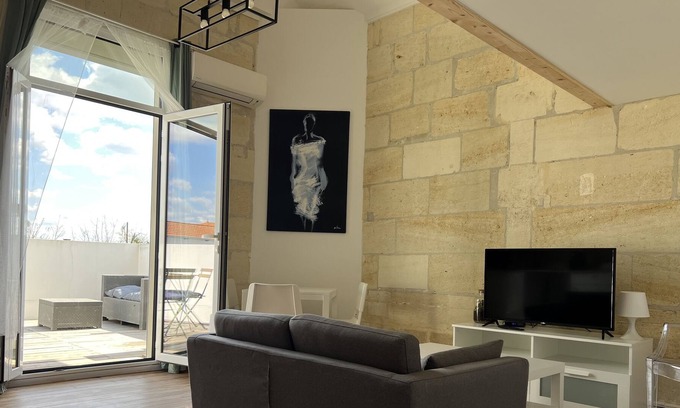 Pessac Apartment | Appartement Pessac Alouette , Climatisé et Terrasse