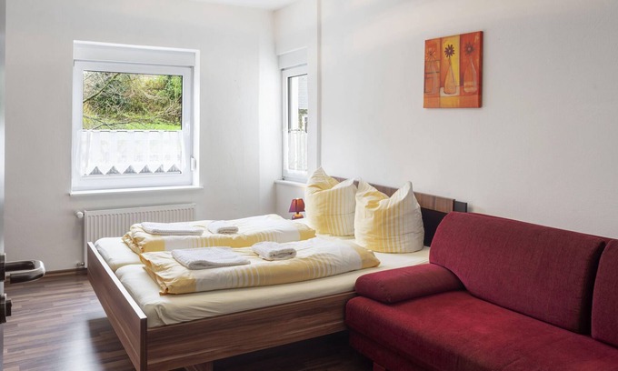 Boedefeld Apartment | Appealing apartment in Winterberg with roof terrace