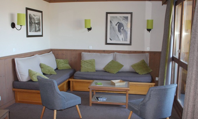 Les Avanchers-Valmorel Apartment | APPT 6 PERS, 2 CH, 2 S DE B, VUE VALLEE, COEUR DE STATION