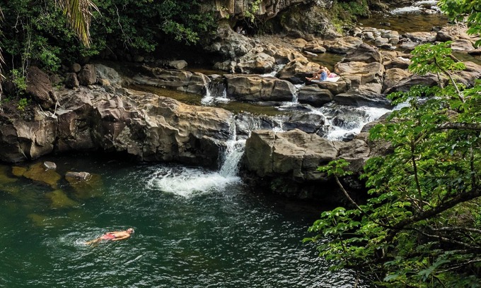 Ninole House | AquaTemple Lodge & Waterfall Jungle Property