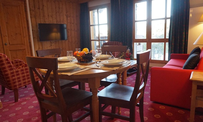 Arc-1950 Apartment | Arc 1950 magical village, ski in/out, 2 rooms, 4 people