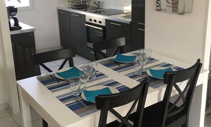 Cazaux Apartment | Arcachon bay in Cazaux T3 apartment in secure residence with swimming pool