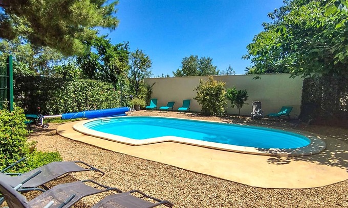 Lespignan House | Are you looking for peace, comfort and plenty of space? Then you are in the right place in this vaca