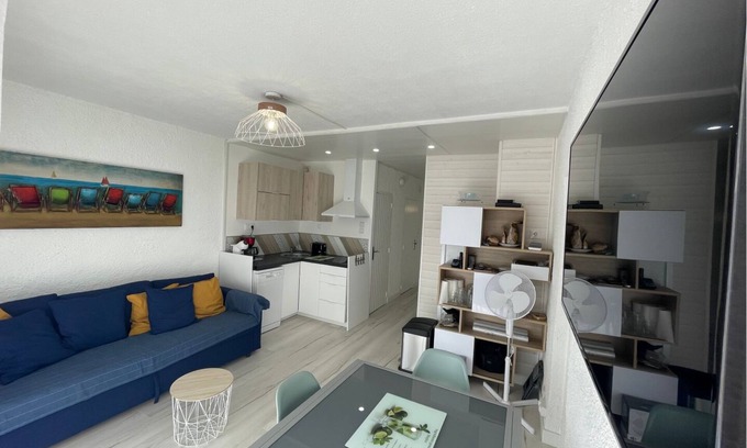 Argeles Plage Apartment | Argeles apartment 3 * Renovated NURIA Patios de la MASSANE 250 m from the sea