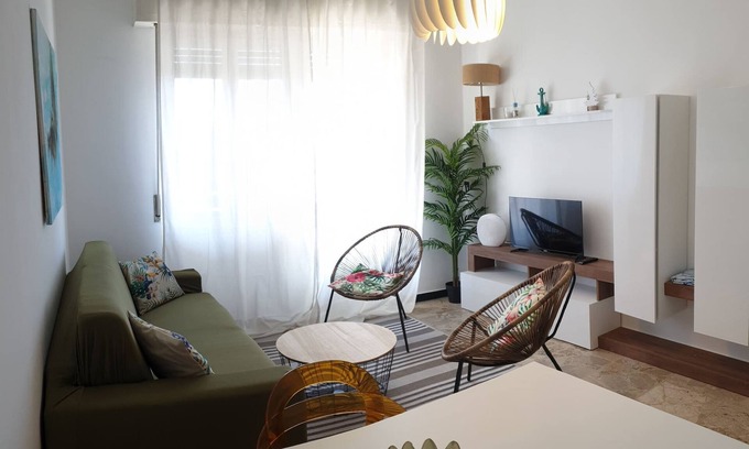 Arma di Taggia Condo | Arma di Taggia 2-Bedroom Apartment with Sea View Balcony