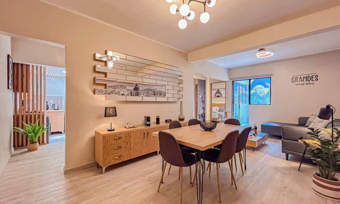 Benito Juarez Apartment | Art-Filled Apartment with Terraces, Downtown & Garden