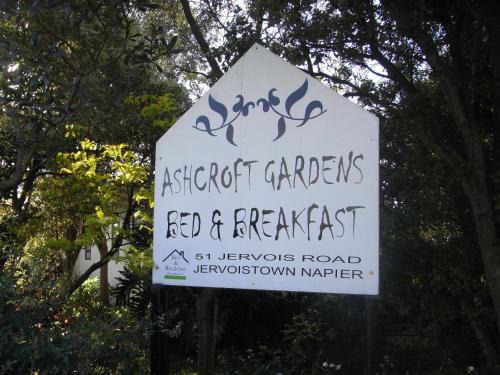 Napier Bed & Breakfast | Ashcroft Gardens Bed & Breakfast