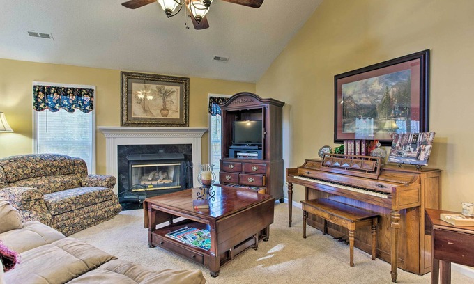Fletcher House | Asheville Area Home w/Patio-11 Mi to Biltmore