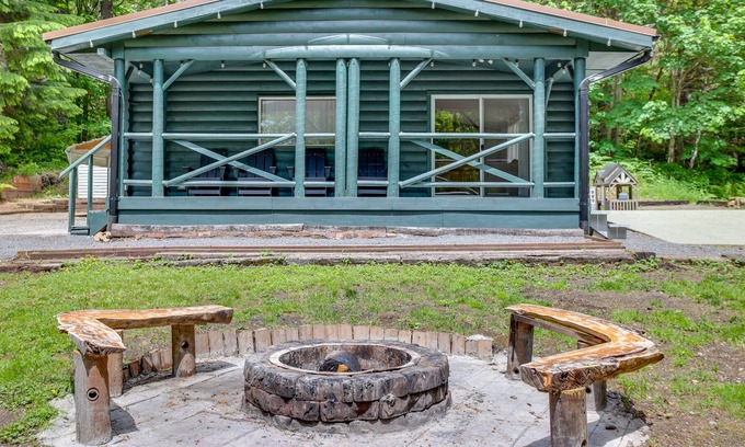 Ashford Cabin | Ashford Cabin w/ Fire Pit: 5 Mi to Mt Rainier!