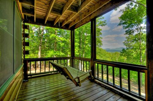 Blue Ridge House | Aska Sunrise - Mountain View Cabin Rental in Aska Adventure Area - Stunning Mountain Views, Pet-friendly, Hot Tub, Game Room, J