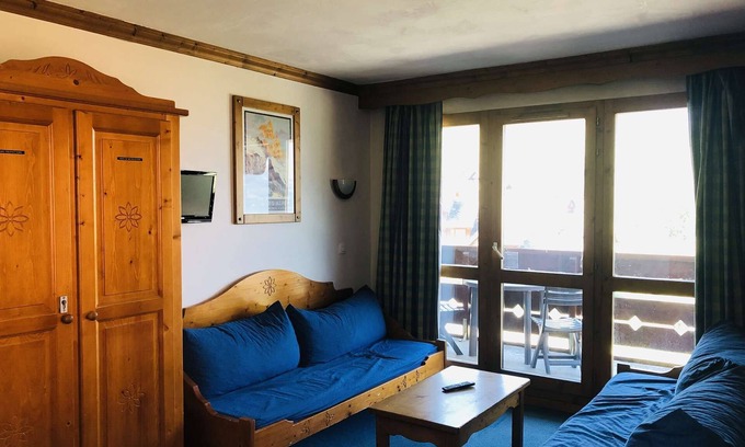 Les Avanchers-Valmorel Apartment | Athamante 6 - Close to the slopes, the sled slope and all shops
