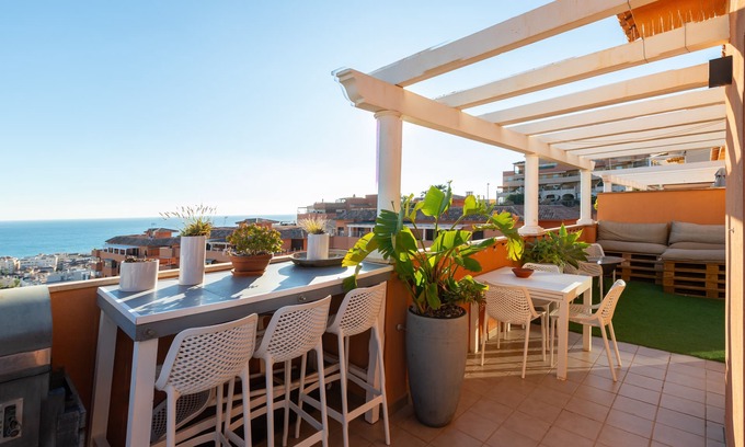 Rincon de la Victoria House | ATICO GRAN SOL - Spectacular penthouse with sea views - Free Wi-Fi