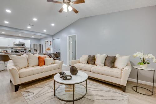 Church Street House | Atlanta Getaway with Private Yard 3 Mi to Airport