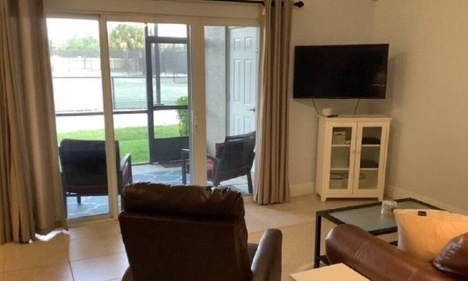 Boulevard Village and Tennis Condo | Attractively furnished one bedroom, one and a half bath condo for rent.