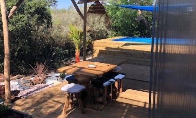 Beziers Ski Chalet | Atypical, set on the beach with direct access, swimming pool, barbecue, pets allowed