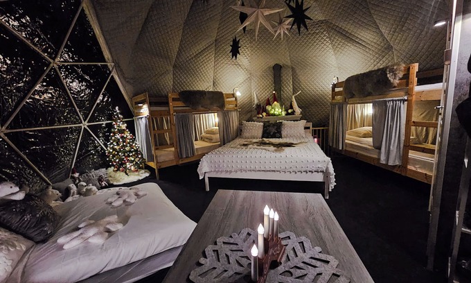 Risogrund Cabin | Aurora Igloo in Swedish Lapland