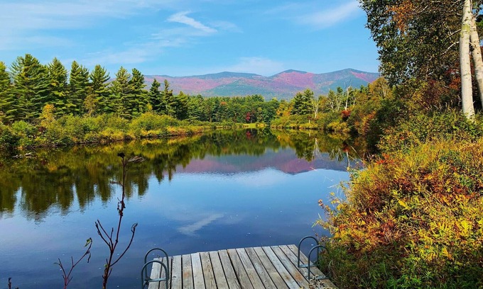 Wilmington Cabin | Ausable Lodge Waterfront Cabin at the Adirondack Wildlife Refuge