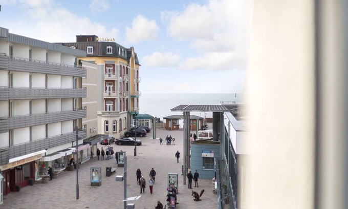 Westerland Apartment | Ausblick. Komfortabel. Südbalkon
