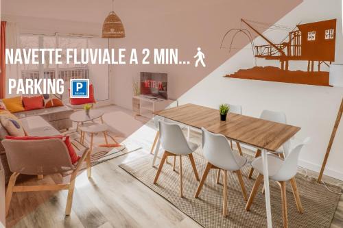 Lormont Apartment | Aux portes de Bordeaux/Les Carrelets/MindUrGuest