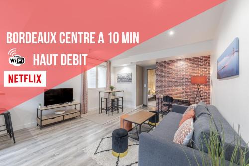 Lormont Apartment | Aux portes de Bordeaux Le Golden Gate MindUrGuest