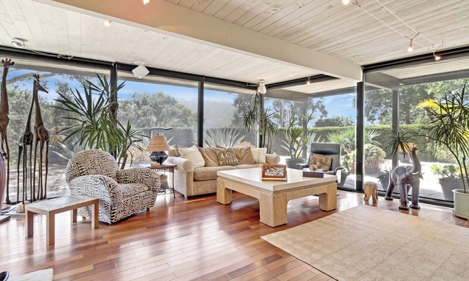 Carmel Valley House | Available For Car Events. Super Cool Mid Century!
