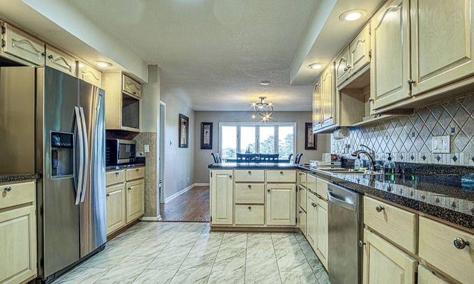 Hot Springs Village House | Awesome Lake Views, Epic Game Room, Private Dock, Swim Platform & Free Kayaks