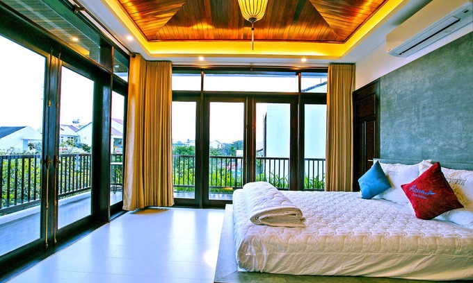 Hoi An City Centre Apartment | Azumi 01 bedroom balcony 2nd floor Apartment Hoian