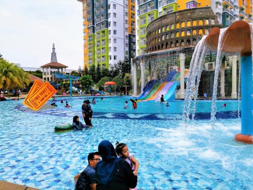 Malacca City Apartment | B - Lagoon Water Themepark Suite Melaka Town