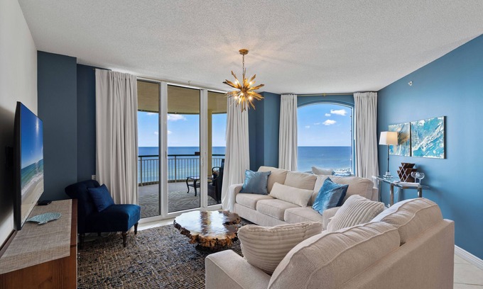 Ono Island Condo | "Baby's Got Beach" at Beach Colony East Beachfront Condo | Large Balcony | My Beach Getaways