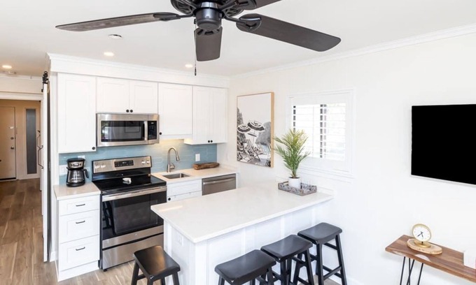 Folly Field Condo | Back to School Specials! Modern, Renovated Oceanview Condo on the Beach!