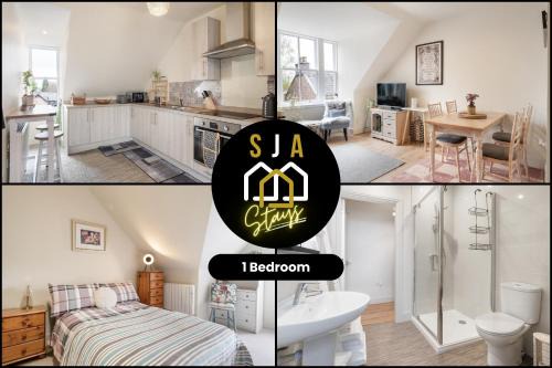 Ballater Apartment | Ballater Retreat - SJA Stays - Modern 1 Bed Apartment