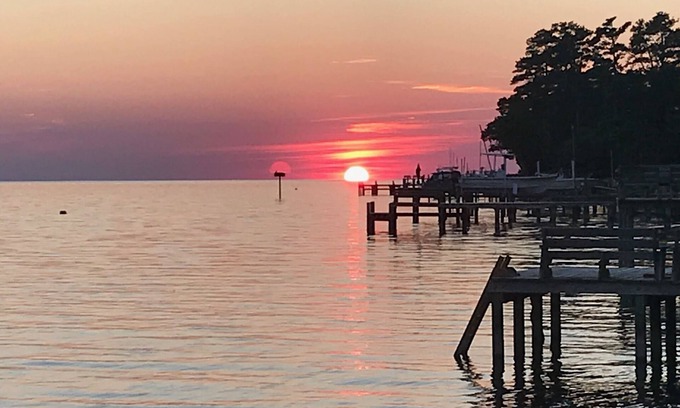 Point Harbor House | Bare Necessities Soundfront with private pool and dock