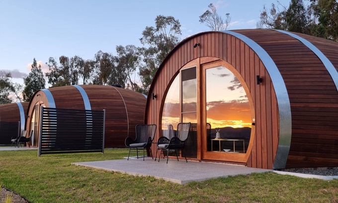Ballandean Cabin | Barrel View Luxury Cabins - Australia's First Wine Barrel Accommodation