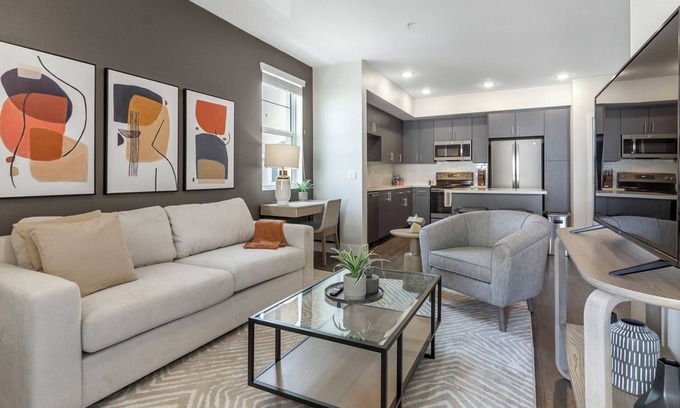 Huntsville Apartment | Barsala l tElevated Comfort: Sleek 1BD with City Views