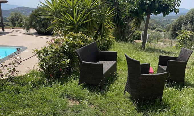 Afa Apartment | Bas de Villa Campagne, 5 de la Ville et des Plages.village Périphérie Ajaccio