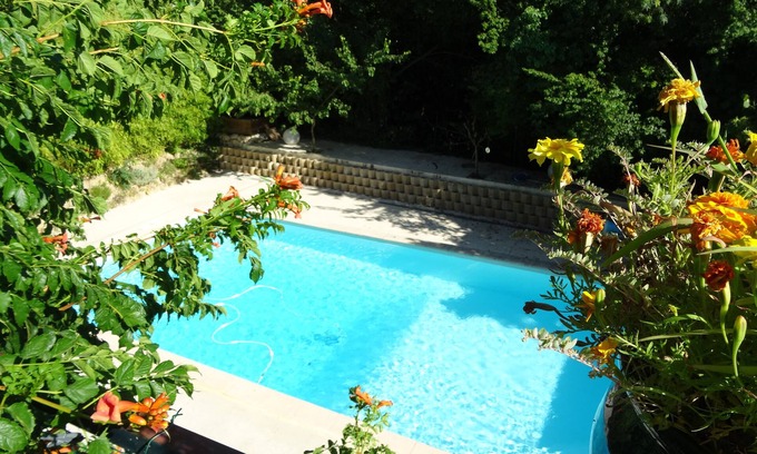 Saint-Zacharie House | Bastide Provençale Air-conditioned - 5 bedrooms - sleeps 10 - private pool