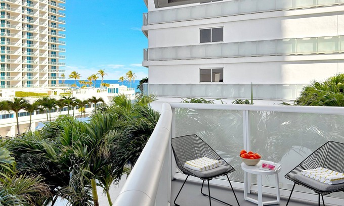 Barrier Island Condo | Beach Club: Oceanfront, Resort Amenities, Balcony Views