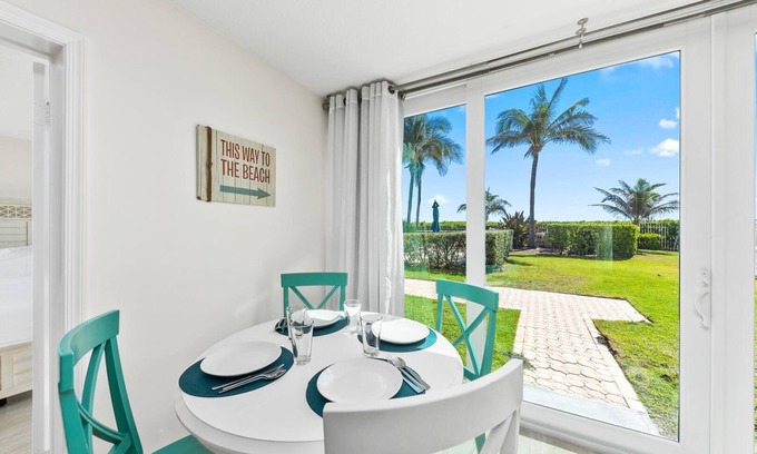 Hutchinson Island South Apartment | Beach Condo/Island Beach Resort/No Cleaning Fee/Condo 108