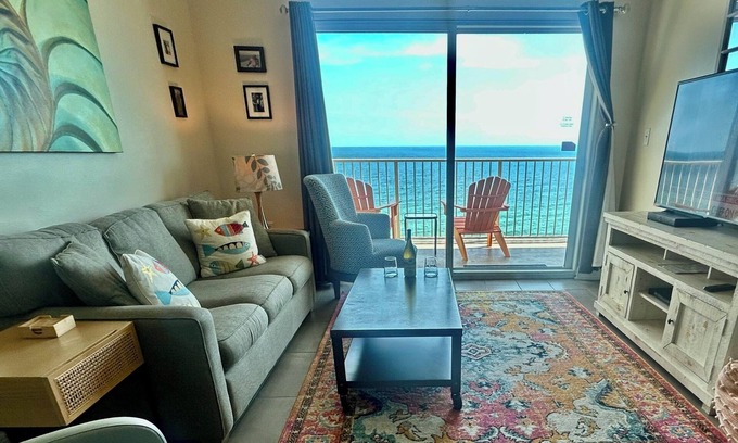 Gulf Shores Condo | BEACH FRONT, ‘Beach Chic' Crystal Shores 806 ON The Gulf!
