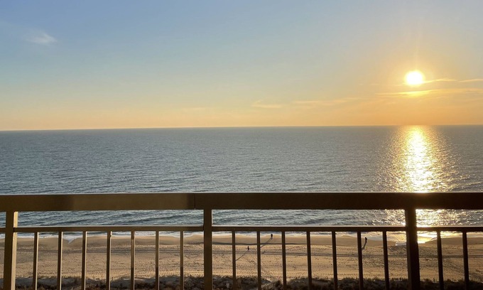 North Ocean City Condo | Beach Front with Amazing Views from Oceanside & Bayside