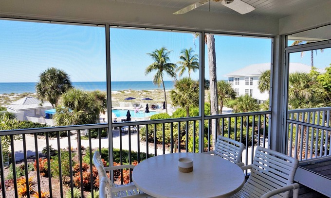 Palm Island Villa | Beach Perfection! Relax away the days with Pool Access and a Gulfview C1524A