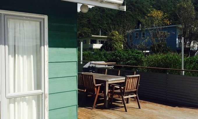 Waikawa Bay House | Beach Road Waikawa two storey bach
