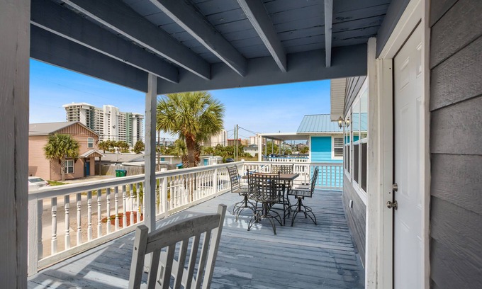 Crescent Beach House | Beach Time | Charming 3-BR Home with Deck, Near Sand and Surf in Panama City Bea