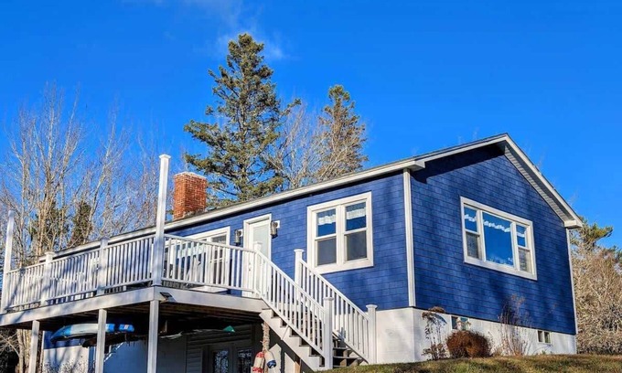 Sullivan House | Beach Vibes Acadia Cottage, Fire pit, Family, Acadia, sleeps 8