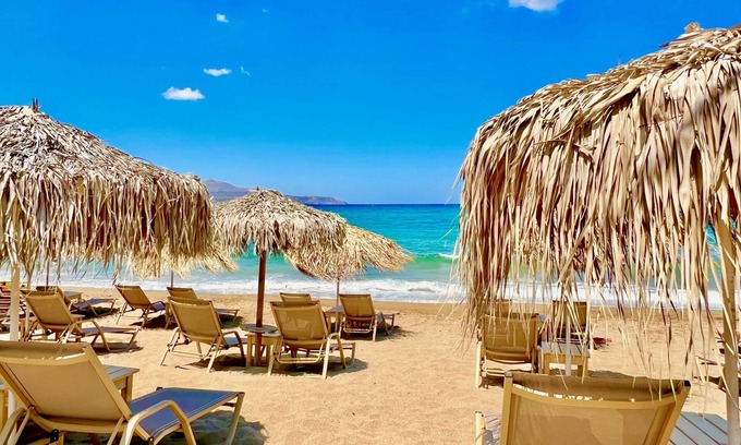 Almyrida Villa | Beach Villa Evgenia with private pool