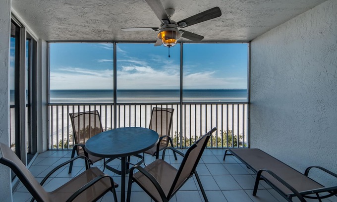 Fort Myers Beach Condo | Beach Villas #203 - Lovely Condo Right on the Beach!