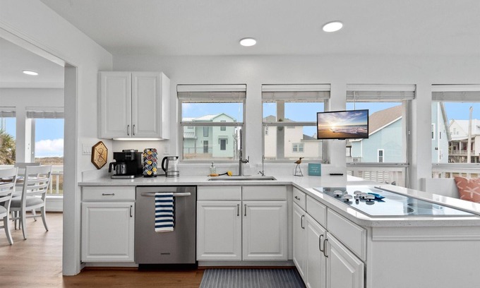 Pointe San Luis House | Beachfront | 5 bedroom | Hot Tub | Fenced Yard